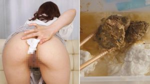 女に下剤を飲ませ排泄姿を覗いた上、ウンコを採取14 　haisetsu-0613